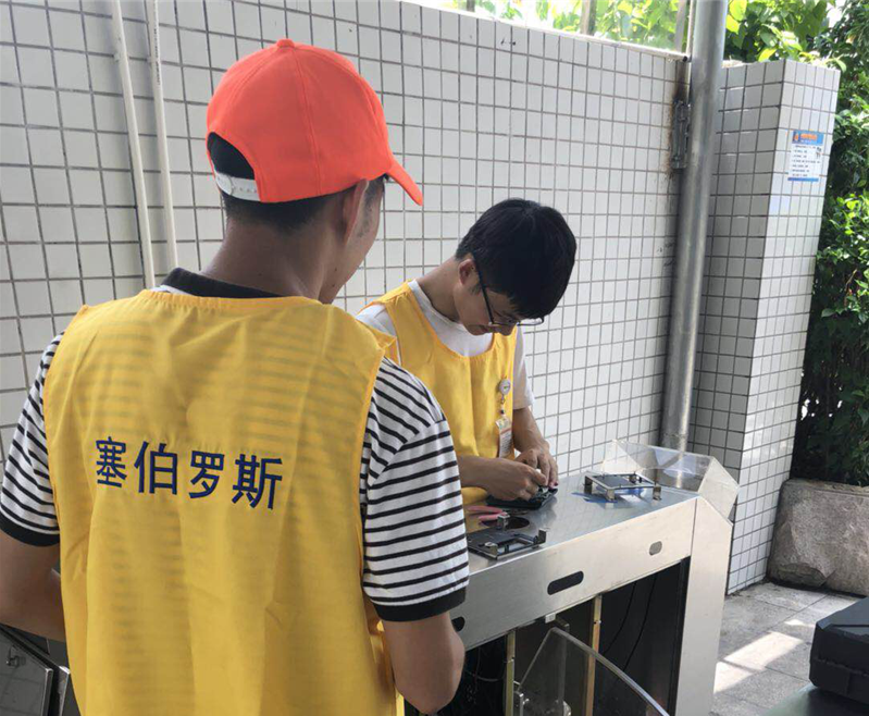 二維碼門(mén)禁施工現場(chǎng) 二維碼門(mén)禁施工現場(chǎng)